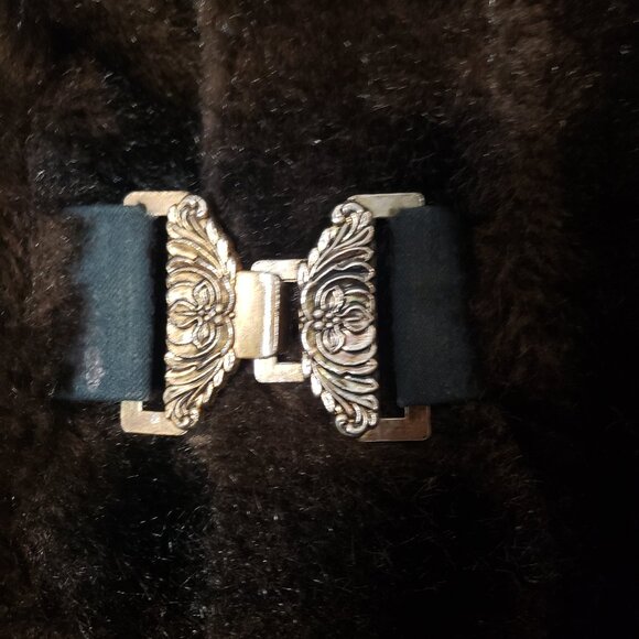 Beautiful Vintage 60s Grandella US Made Faux Fur Coat Brown Lined Rare - Picture 7 of 9